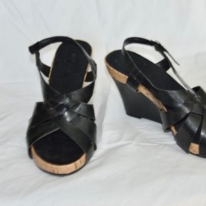 Classy, cork-soled sandals